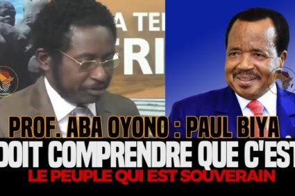 Nouvelle dynamique politique au Cameroun : Jean Calvin Aba’a Oyono appelle à “punir” Paul Biya