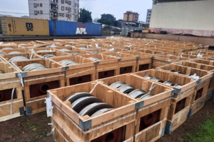 Cameroun : CAMRAIL renforce son parc ferroviaire avec la réception de 683 roues monoblocs de haute performance