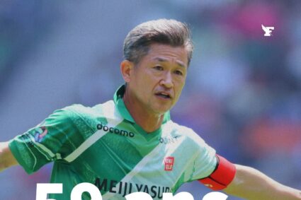 Football : Kazuyoshi Miura, 59 ans, le joueur le plus âgé encore en exercice défie le temps et s’offre un doublé qui fait vibrer le Japon